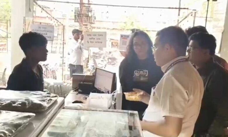 खाद्य सुरक्षा विभाग की जांच में मानव मंदिर का फूड सेफ्टी मामला सामने आया