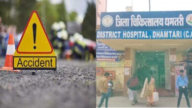 धमतरी में दर्दनाक हादसा: खेत से लौटते समय हार्वेस्टर की चपेट में किसान की मौत
