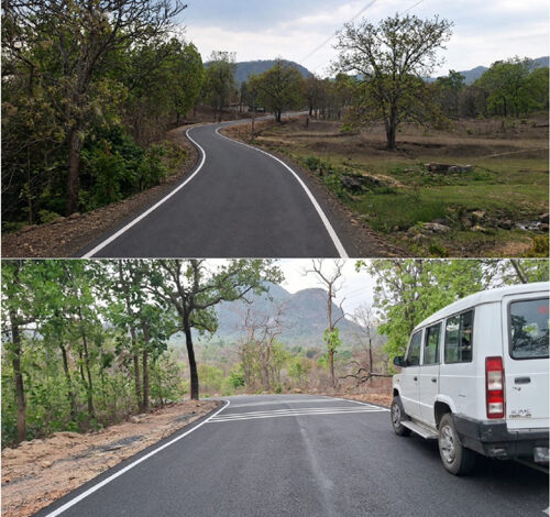 पहाड़ों के बीच बसाहट तक पहुँची नई उम्मीद, जामभाठा-सोनारी में बनी पक्की सड़क