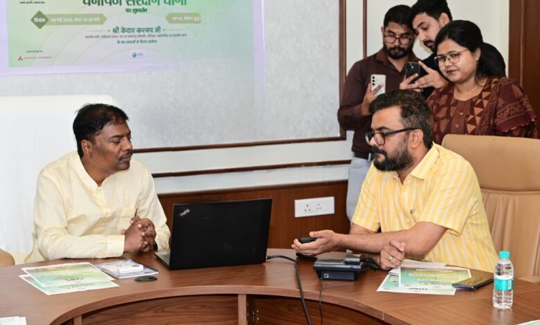 अब एक फोन कॉल पर मिलेगी बाजार और योजनाओं की जानकारी- वन मंत्री कश्यप