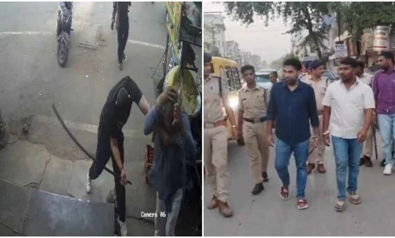 प्लॉट विवाद में हिंसक हमला थाटीपुर पुलिस ने तीन आरोपियों को गिरफ्तार किया, बाकी की तलाश जारी