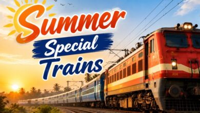 रेल यात्रियों के लिए खुशखबरी चर्लापल्ली-दानापुर और बिलासपुर-पोत्तनूर के बीच चलेंगी समर स्पेशल ट्रेनें