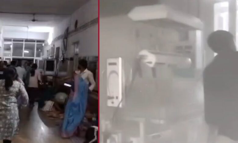 रीवा अस्पताल में बड़ा हादसा टला NICU वार्ड में आग, 8 नवजात सुरक्षित निकाले गए