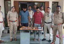 नेपानगर में केबल चोरी गैंग का भंडाफोड़ BSNL टावर से 1.5 लाख की चोरी, 2 आरोपी गिरफ्तार