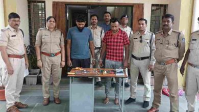 नेपानगर में केबल चोरी गैंग का भंडाफोड़ BSNL टावर से 1.5 लाख की चोरी, 2 आरोपी गिरफ्तार
