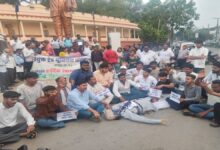 राष्ट्रीय मांग दिवस पर रायपुर में श्रमिकों का प्रदर्शन, मजदूरों की रिहाई और 26 हजार न्यूनतम वेतन की मांग