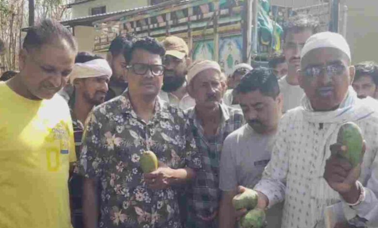 आम मंडी में मंत्री का अचानक दौरा किसानों से मुलाकात, प्रशासन में मचा हड़कंप