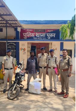 बालोद में गांजा तस्करी का खुलासा एक्सेल गाड़ी से 12 किलो गांजा जब्त, आरोपी गिरफ्तार