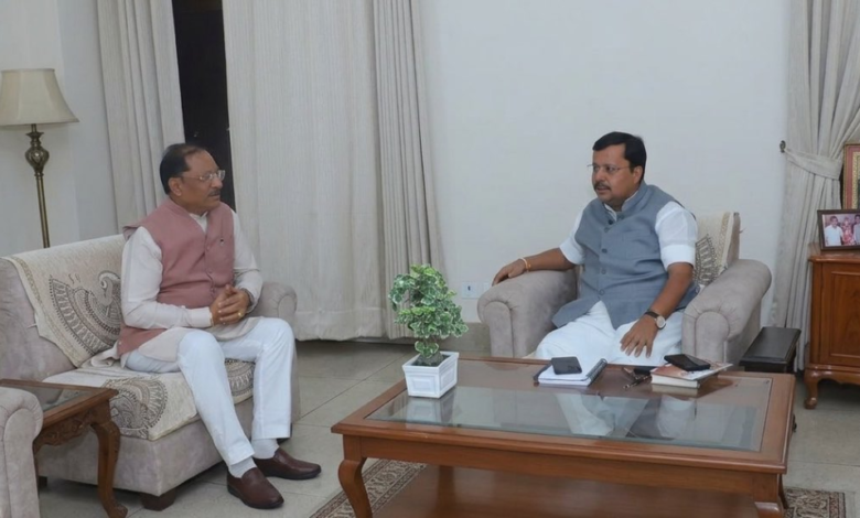 दिल्ली में सीएम साय की भाजपा अध्यक्ष नितिन नवीन से मुलाकात, छत्तीसगढ़ के विकास पर हुई विस्तृत चर्चा दिल्ली में सीएम साय की भाजपा अध्यक्ष नितिन नवीन से मुलाकात, छत्तीसगढ़ के विकास पर हुई विस्तृत चर्चा