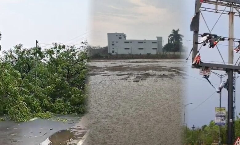 छत्तीसगढ़ में मानसूनी बारिश और आंधी-तूफान से मौसम हुआ अचानक बदल, गर्मी से मिली राहत