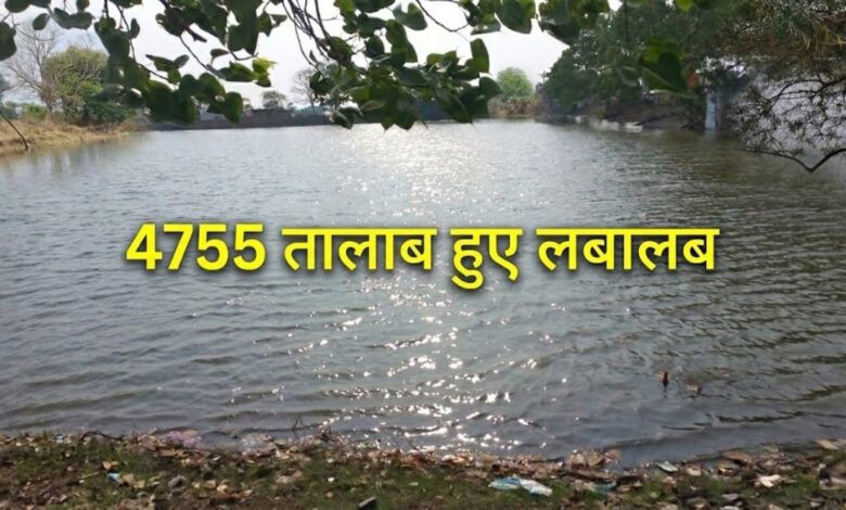 भीषण गर्मी में बड़ी राहत, छत्तीसगढ़ के हजारों सूखे तालाबों में पहुंचाया गया नहर का पानी