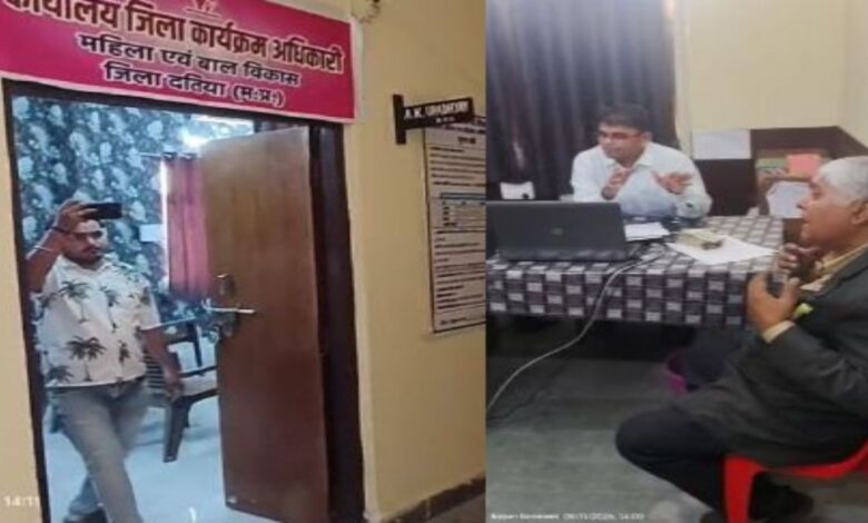 आरटीआई मामले में भिड़ंत, विभाग में बहस से बढ़ा विवाद, कॉलर कांड तक पहुंचा मामला