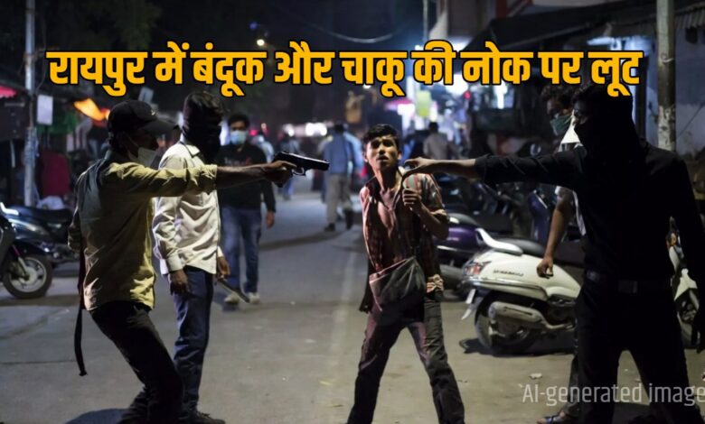 देर रात लूट की वारदात, फल विक्रेता से बंदूक-चाकू की नोक पर 36,600 रुपये लूटे