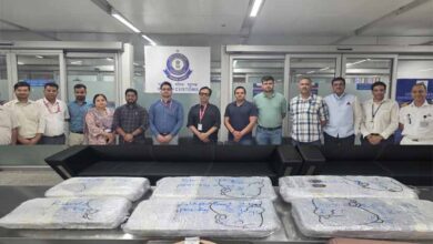 इंदिरा गाँधी एयरपोर्ट पर 48 करोड़ के गांजे के साथ दो थाई गिरफ्तार