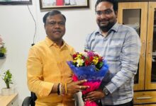 दीपेश कृपाल बने आदिवासी कांग्रेस के रायपुर शहर अध्यक्ष