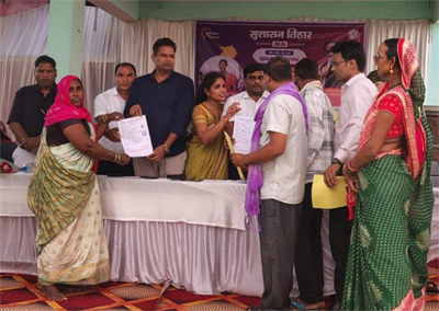 हसदा समाधान शिविर में उमड़ा जनसैलाब, 437 आवेदनों का मौके पर निपटारा