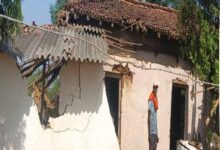 हाथियों ने मचाया उत्पात, घर और स्कूल को किया तहस नहस