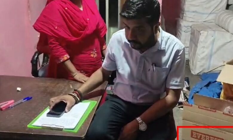 छापा में लाखों के एवरेस्ट ब्रांड के नकली मसाला मिला