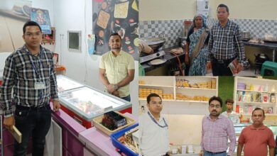 खाद्य सुरक्षा विभाग के निरीक्षण से अस्पताल कैंटीन किराना दुकानदारों में हड़कंप
