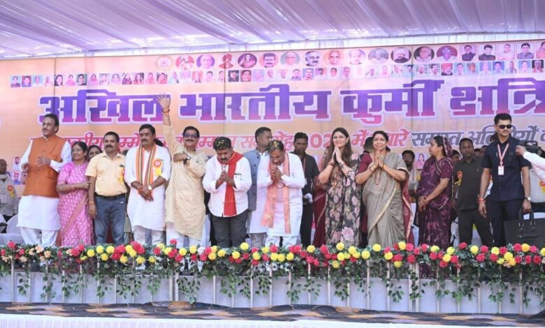 देश की प्रगति और एकता में क्षत्रिय कुर्मी समाज का अविस्मरणीय योगदान: सीएम साय