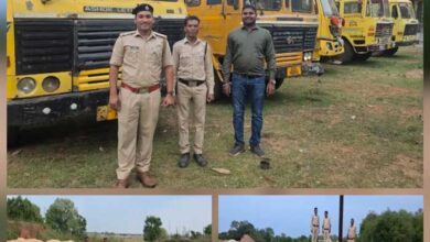 अवैध खनिज परिवहन करते 36 वाहन जब्त, 4 भंडारणकर्ताओं पर हुई कार्यवाही 