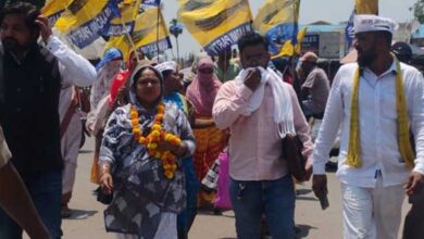 आम आदमी पार्टी ने इंदिरा वार्ड क्रमांक 16 में उपचुनाव में किया नामांकन दाखिल