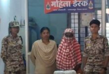 महिला अवैध गांजा विक्रय करते रंगे हाथाें गिरफ्तार 