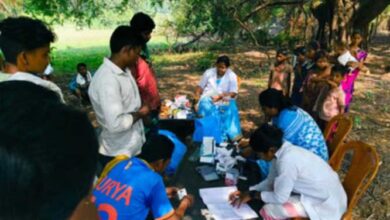 ग्राम गमपुर में 771 ग्रामीणों का किया गया यूनिवर्सल हेल्थ स्क्रीनिंग सर्वे