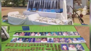नारायणपुर में नक्सली डंप से हथियार, विस्फोटक सहित एक करोड़ नगद बरामद