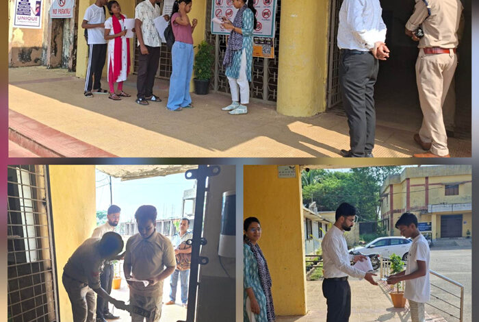 प्री-पॉलीटेक्निक प्रवेश परीक्षा में 63 परीक्षार्थी उपस्थित, 52 अनुपस्थित