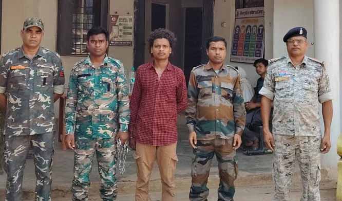 भानुप्रतापपुर में ट्रक चालक से लूटपाट करने वाला आरोपी गिरफ्तार