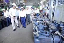 महाप्रबंधक तरुण प्रकाश ने किया इलेक्ट्रिक लोको शेड, बिलासपुर का निरीक्षण