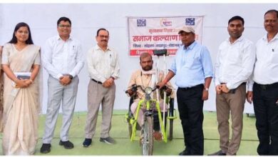 बैटरी चलित ट्राइसाइकिल बनी पुरोचन के आत्मसम्मान और आत्मनिर्भरता की नई राह