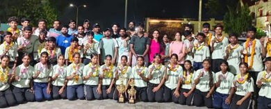 राष्ट्रीय सब जूनियर बेसबॉल प्रतियोगिता में रायपुर के खिलाडिय़ों ने दिलाया स्वर्ण व रजत पदक