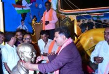 उप मुख्यमंत्री शर्मा ने भारत माता की प्रतिमा एवं भव्य शहीद स्मारक का किया लोकार्पण