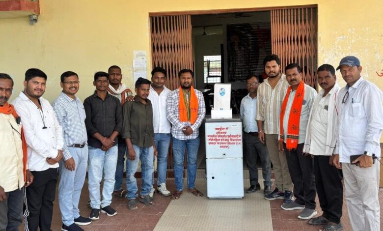 मंत्री राजवाड़े की पहल से लटोरी तहसील में स्थापित हुआ वाटर फिल्टर, आमजन को मिलेगी शुद्ध पेयजल सुविधा