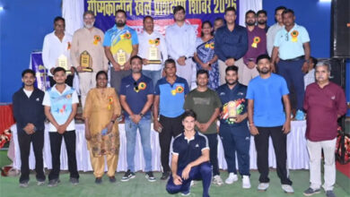 ग्रीष्मकालीन खेल प्रशिक्षण शिविर 2026-27 का समापन ग्रीष्मकालीन खेल प्रशिक्षण शिविर 2026-27 का समापन