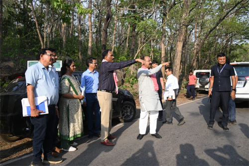 उप मुख्यमंत्री साव ने 308 करोड़ की लागत से बन रहे केशकाल घाट बायपास रुट का किया निरीक्षण