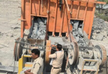 खनिज विभाग की कार्यवाही दो क्रशर जप्त कर खदान संचालन कराया बंद