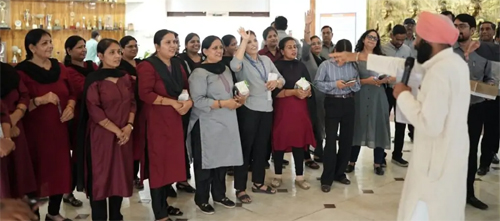 एसईसीएल योग महोत्सव 2026 के अंतर्गत मुख्यालय में योगा चिट चैलेंज का आयोजन