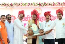 वित्त मंत्री चौधरी ग्राम छाती में चंद्रनाहू (चंद्राकर) कुर्मी-क्षत्रिय समाज के कार्यक्रम में हुए शामिल