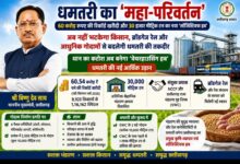 धमतरी का महा-परिवर्तन: अब नहीं भटकेगा किसान, ब्रॉडगेज रेल और आधुनिक गोदामों से बदलेगी धमतरी की तकदीर