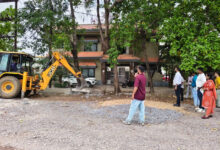 सेजबहार फेस-1 कॉलोनी की भूमि से गृह निर्माण एवं अधोसंरचना विकास मंडल ने हटाया अतिक्रमण