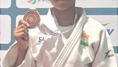 राष्ट्रीय कैडेट जूडो चैंपियनशिप में कोण्डागांव की हेमबती ने जीता कांस्य