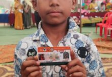 झिलमित को मिला आयुष्मान भारत योजना के तहत आयुष्मान कार्ड, मिलेगा 5 लाख तक का निःशुल्क उपचार