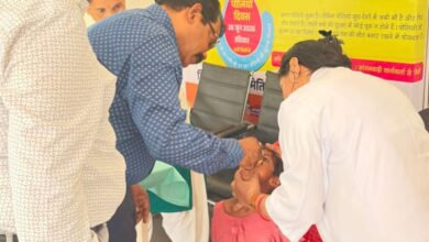 दो बूंदों से सुरक्षित बचपन की ओर बढ़ा जीपीएम, 53 हजार से अधिक बच्चों को पोलियो की खुराक पिलाने का लक्ष्य