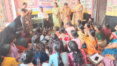 बेटी बचाओ बेटी पढ़ाओ अंतर्गत बलौदा के ग्राम पंचायत चारपारा में विशेष कार्यक्रम आयोजित