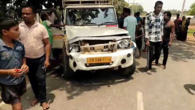 पिकअप की टक्कर से 7 माह की मासूम की हुई मौत, मां और 6 वर्षीय बहन घायल 