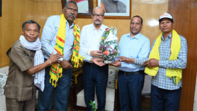 राज्यपाल डेका से अभा गोंड़वाना गोंड़ महासभा के पदाधिकारियों ने की सौजन्य भेंट