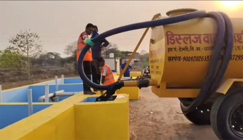 फीकल स्लज मैनेजमेंट यूनिट से ग्रामीण क्षेत्रों में स्वच्छता और स्वास्थ्य सुरक्षा को मिला बढ़ावा फीकल स्लज मैनेजमेंट यूनिट से ग्रामीण क्षेत्रों में स्वच्छता और स्वास्थ्य सुरक्षा को मिला बढ़ावा